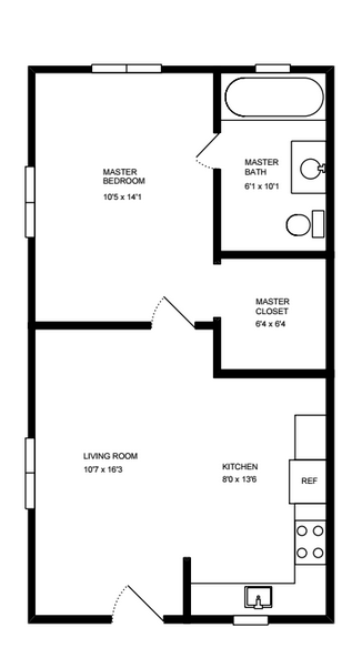 1230 New Hampshire Ave, NW Studio-2 Beds Apartment for Rent - Photo Gallery 22